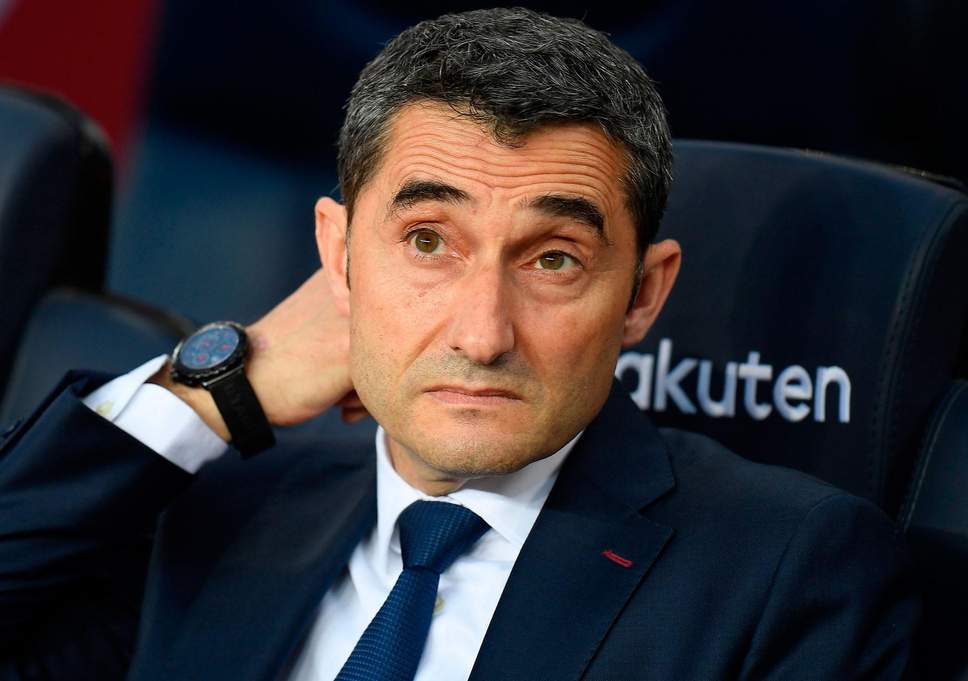 Barcelona Perpanjang Kontrak Pelatih Ernesto Valverde